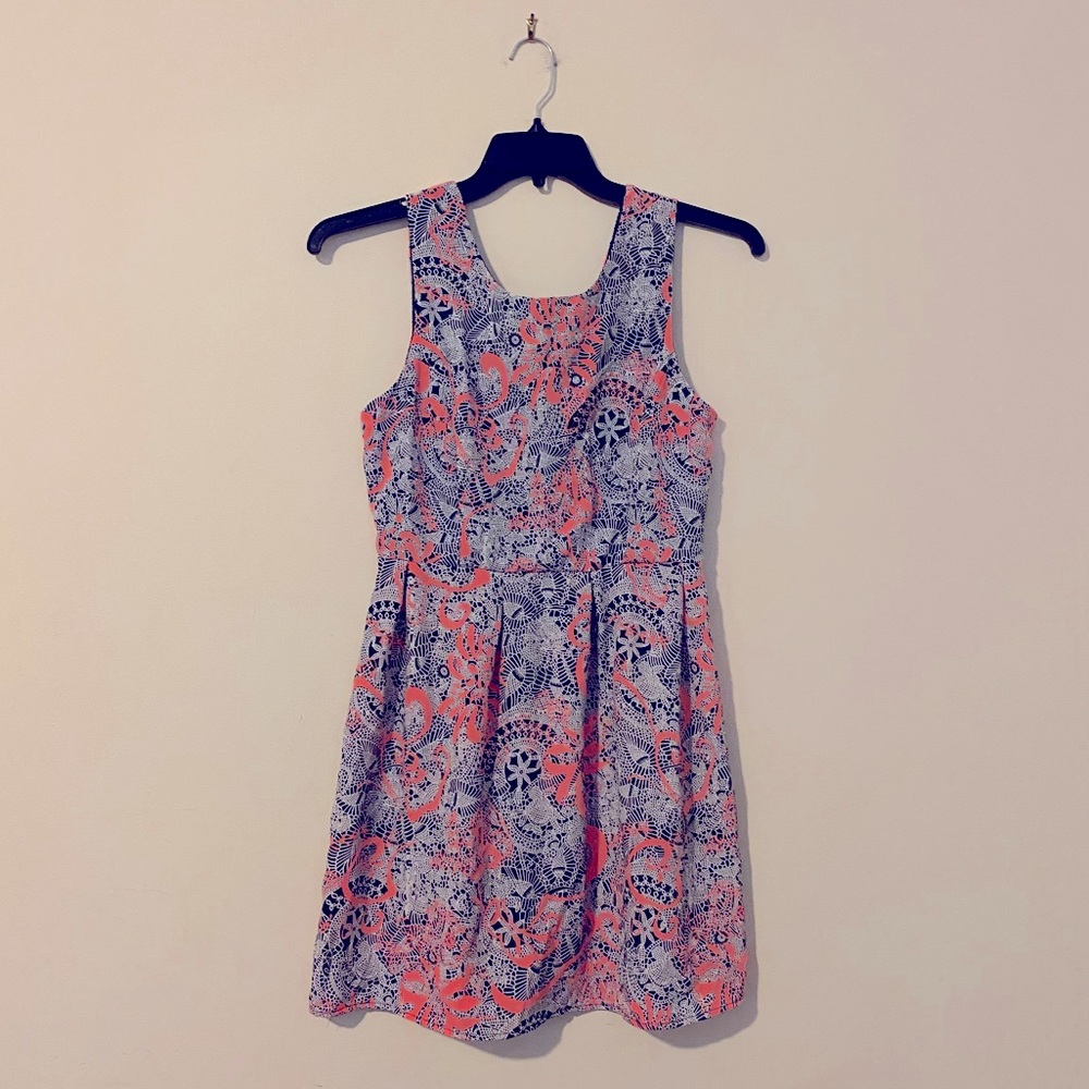 Flattering Paisley Floral Dress